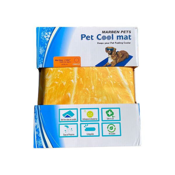 Pet Cool Mat Mat refrescante Naranja Mascoideas